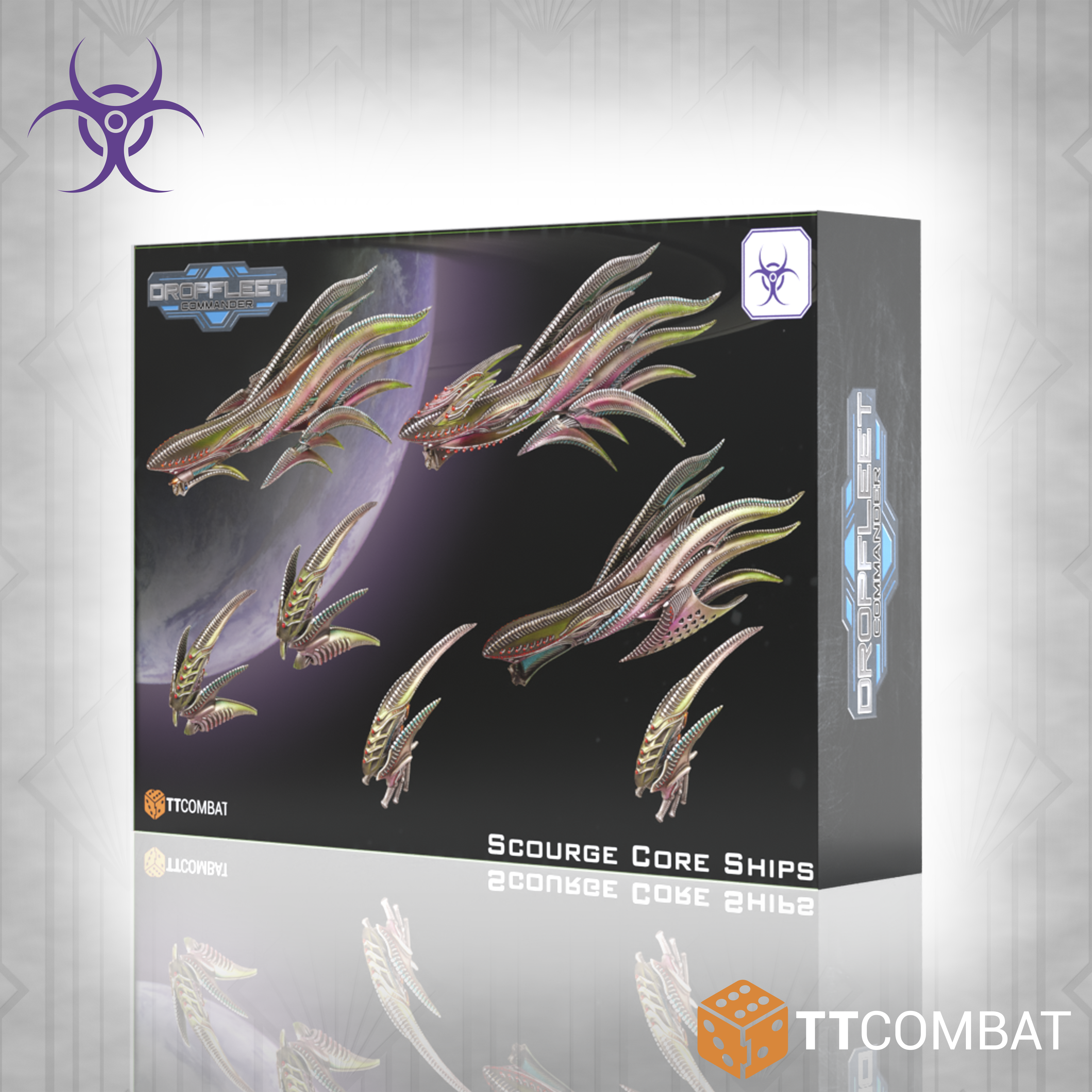 Dropfleet Commander BNIB Scourge Core Ships - Imagen 2 de 7