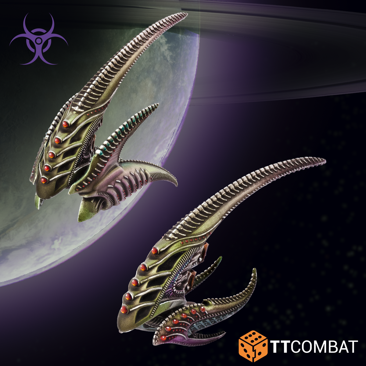 Dropfleet Commander BNIB Scourge Core Ships - Imagen 6 de 7
