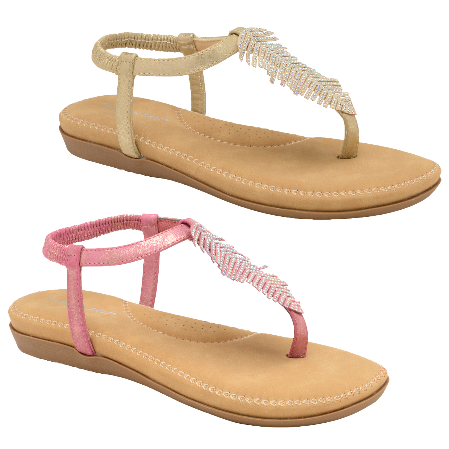 cushioned sandals for womens
