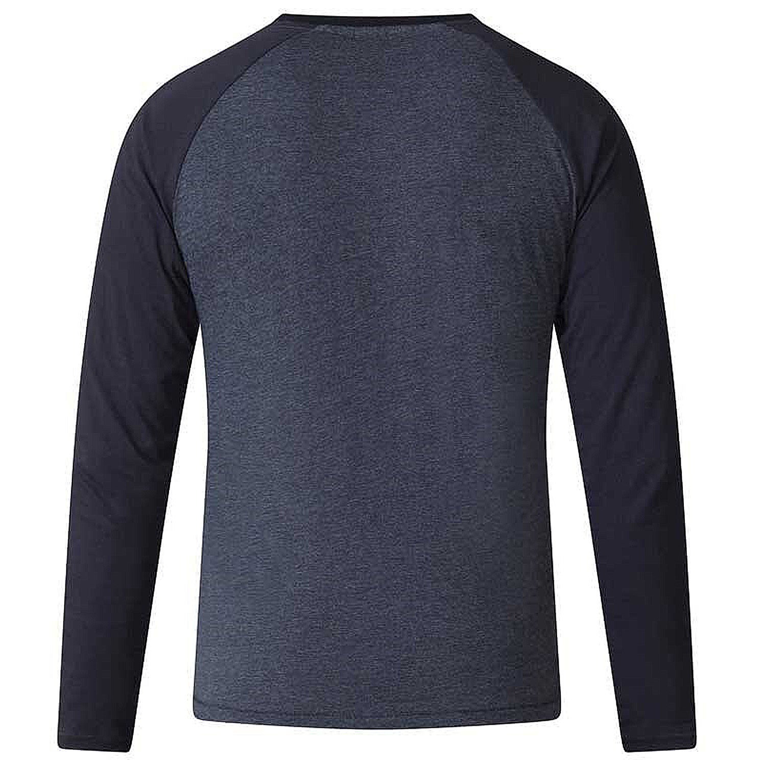 Duke D555 Mens King Size Neil Long Sleeved Top Casual Cotton Rich Crew T Shirt