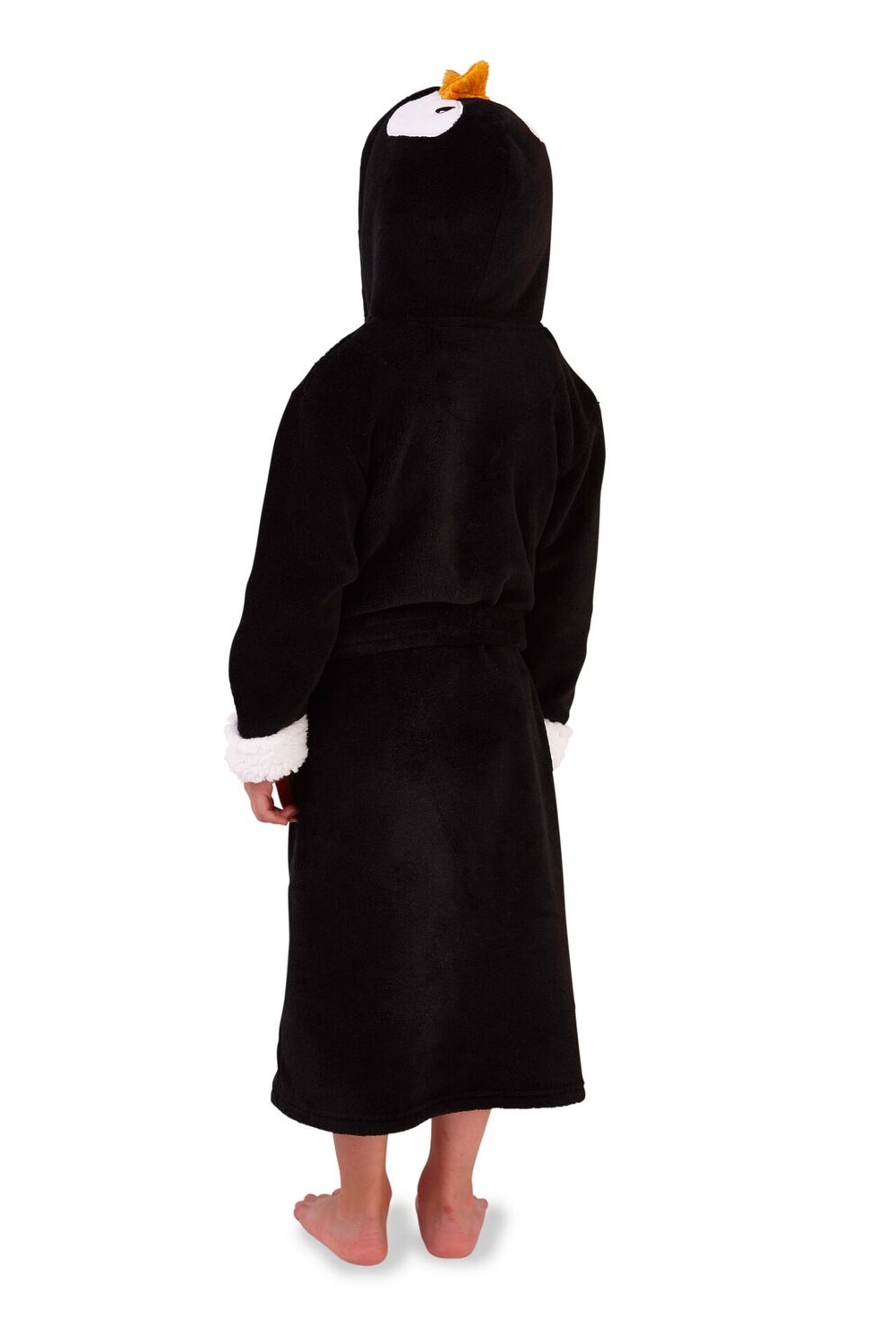 Loungeable Boutique Kids Penguin Dressing Gown Nightwear Novelty Soft