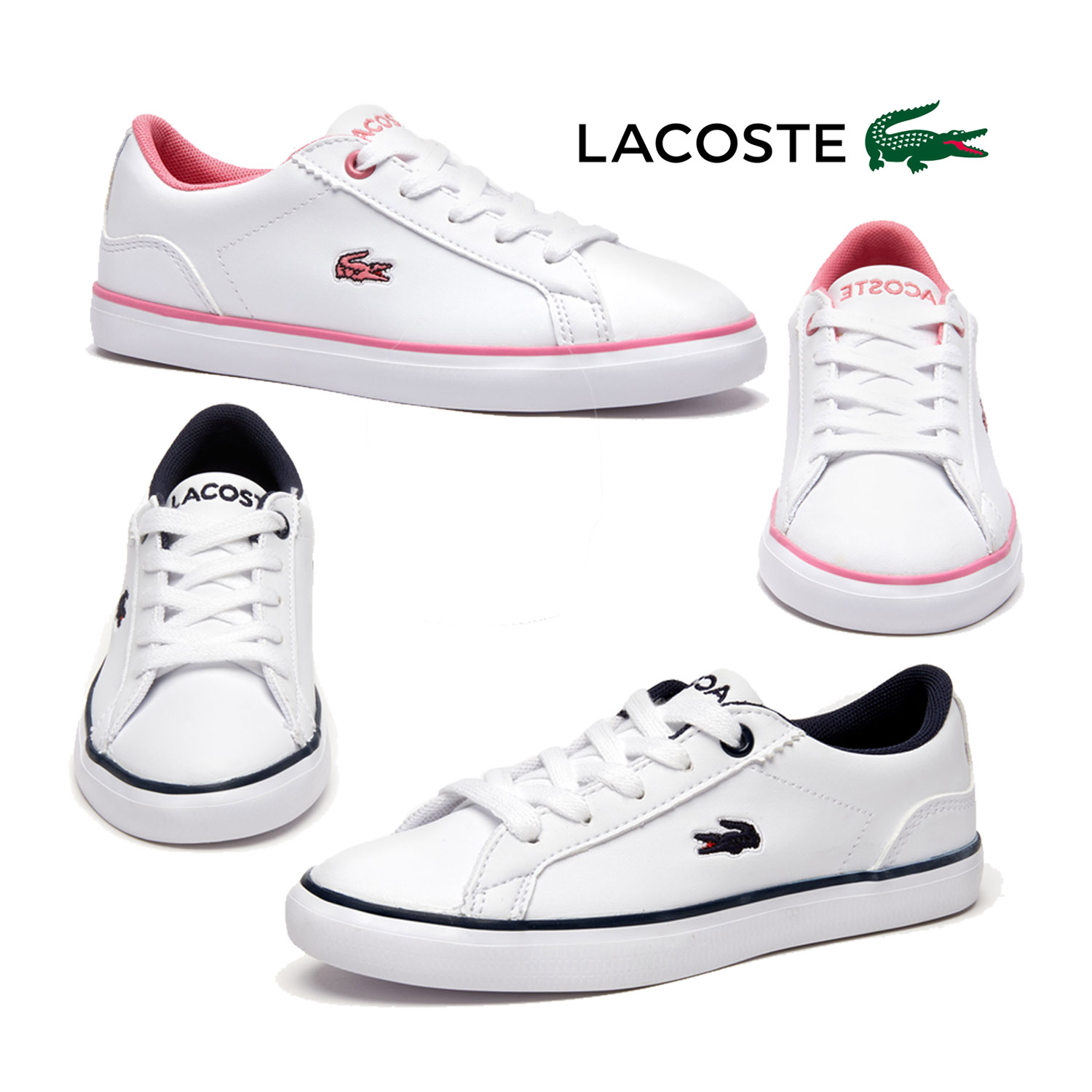 Lacoste Toddlers Lerond Lace Up 
