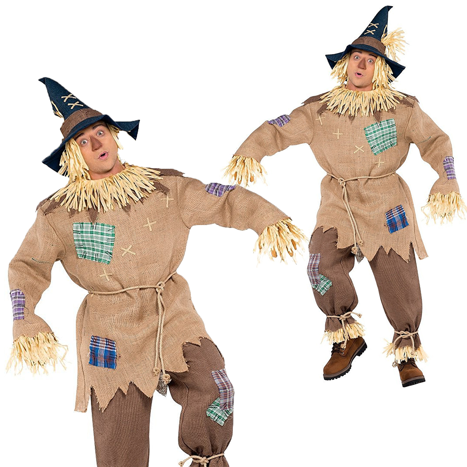 Little Girls Scarecrow Costume The Wizard Of Oz: Christys Dress Up Mens Mr Scarecrow...
