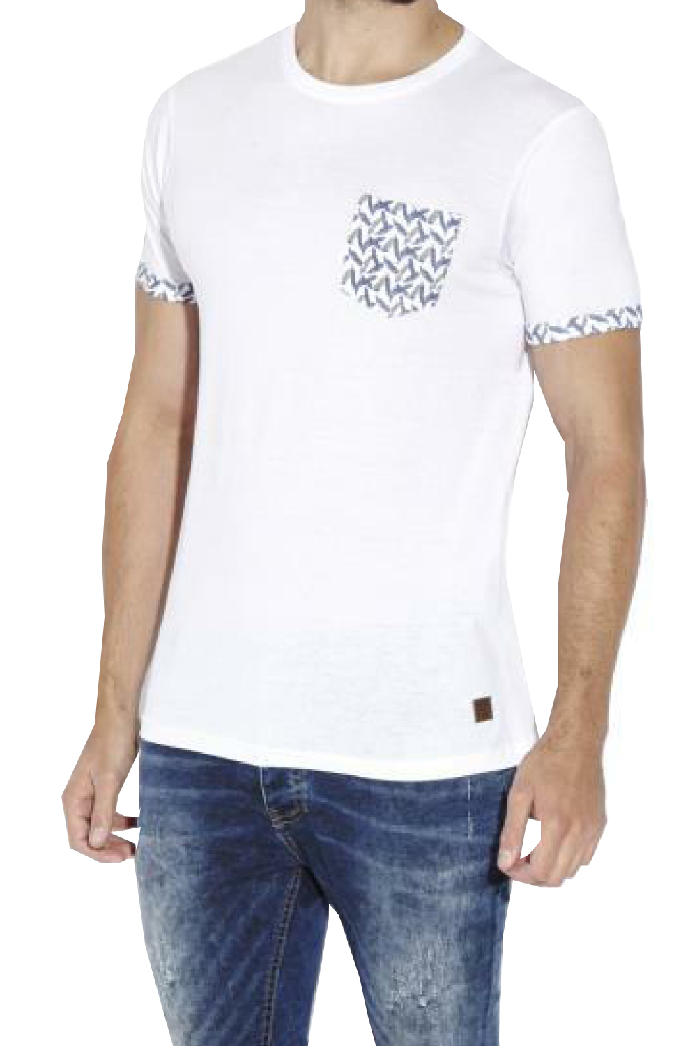 Brave Soul Mens Designer Harrier Crew Neck T Shirt New Casual Short Sleeved Top