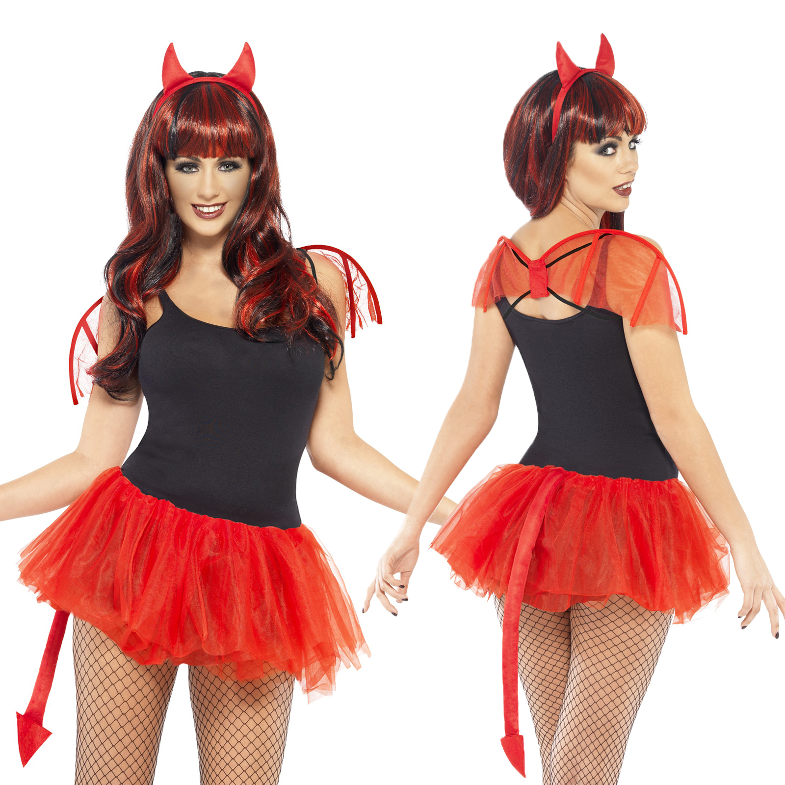 Smiffys Adults Delicious Devil Fancy Dress Costume Womens Halloween