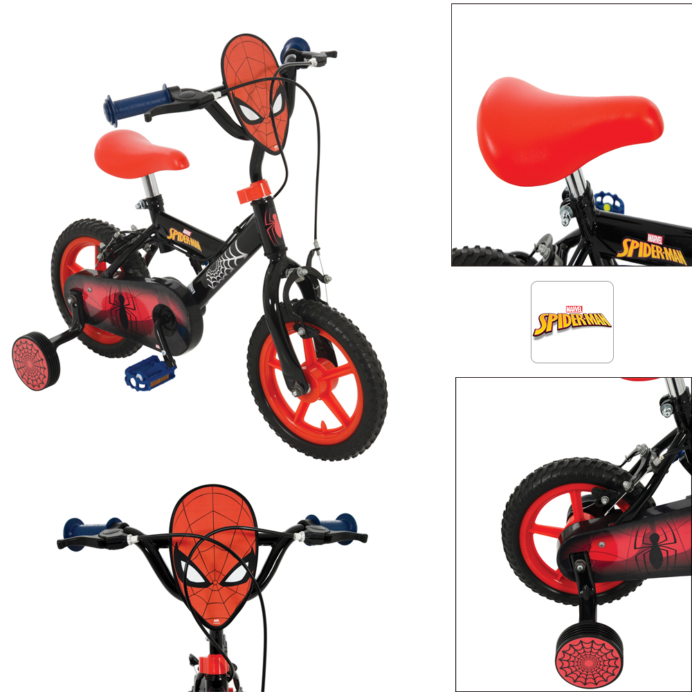 boys spiderman bike
