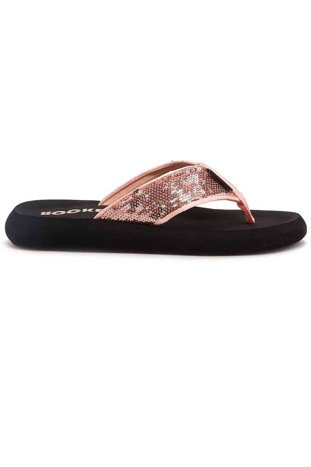 rocket dog glitter flip flops