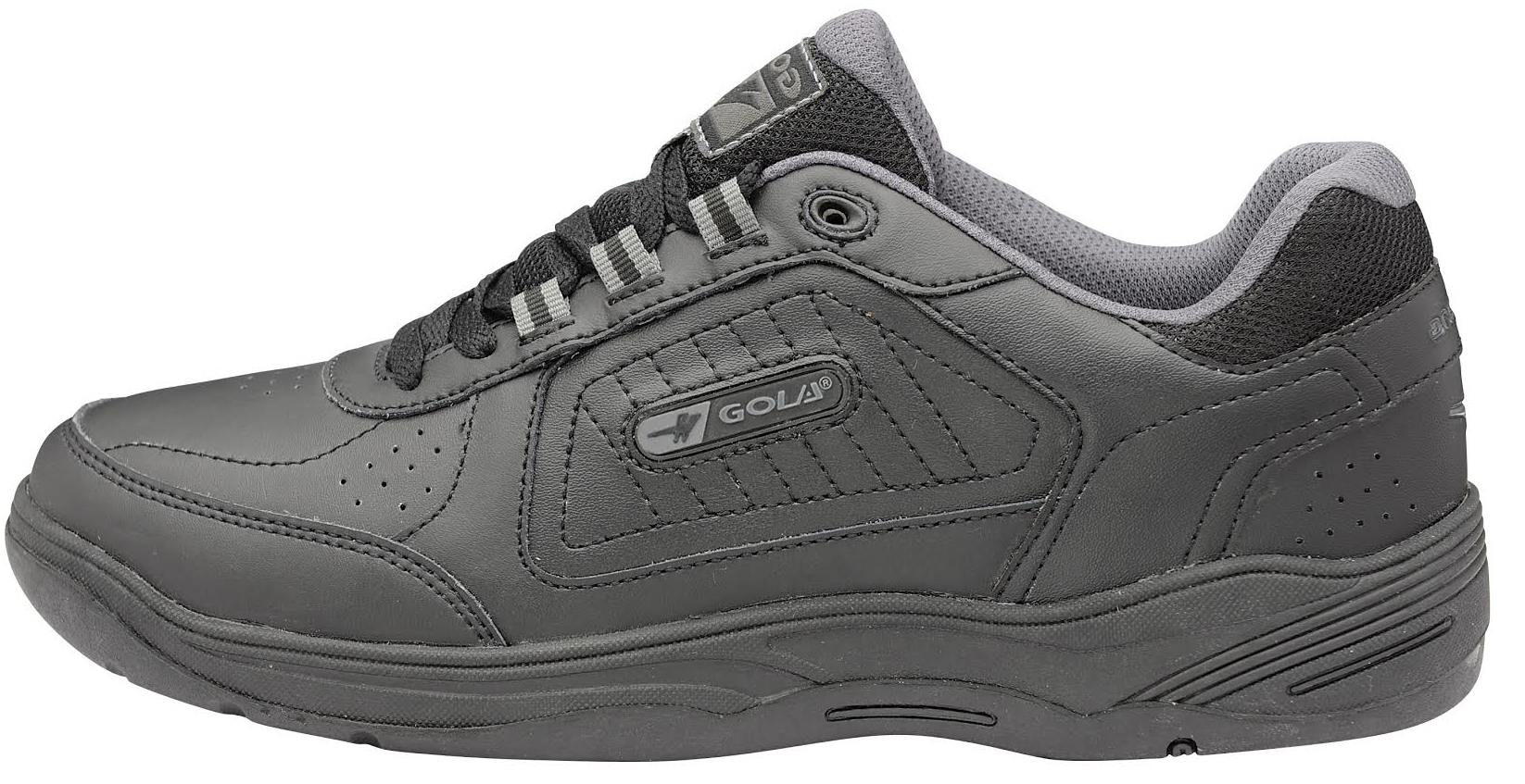 Mens Trainers Gola Belmont New Lace Up Wide EE Fit Leather Sports ... Mens-Trainers-Gola-Belmont-New-Lace-Up-Wide-