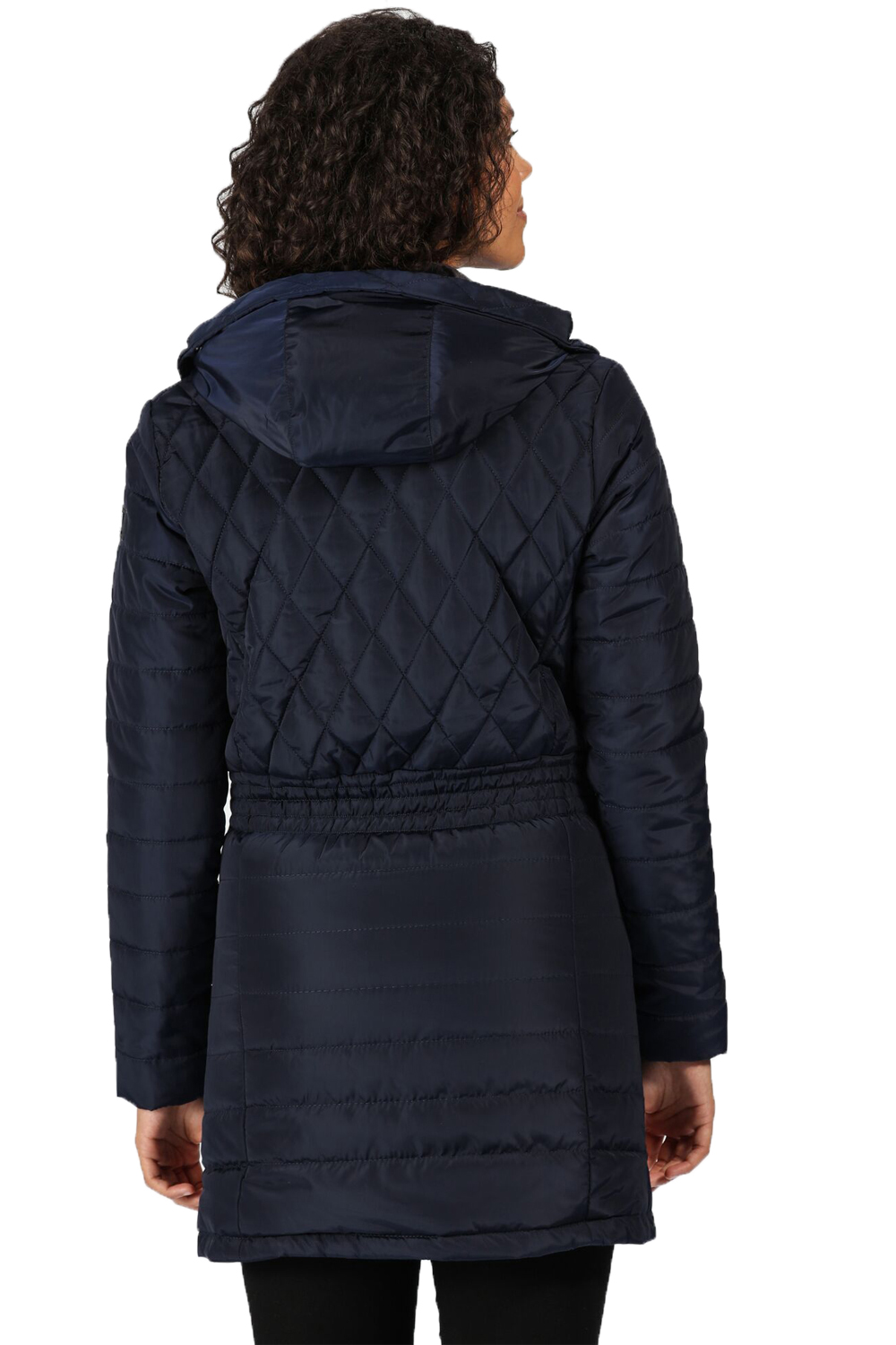 Regatta Parmenia Womens Quilted Insulated Hooded Zip Up Parka Long Coat Jacket | eBay