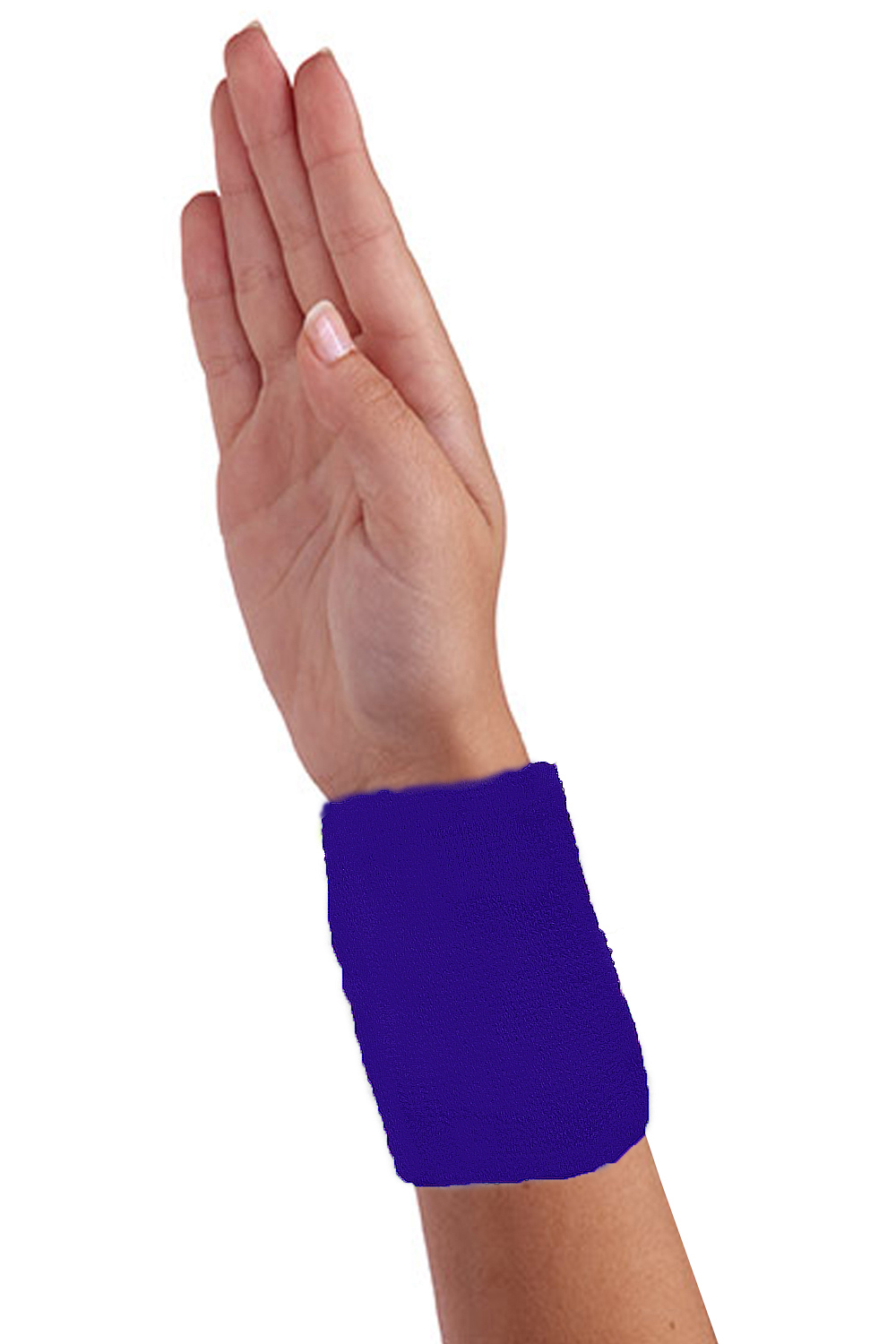 Adults Neon Wristbands Mens Womens Sweatbands 1980s Fancy Dress Rave