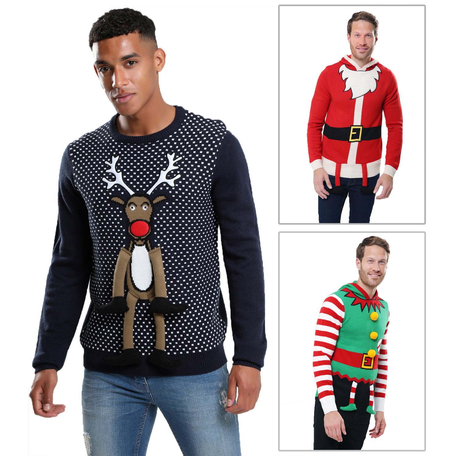 mens christmas hoodies