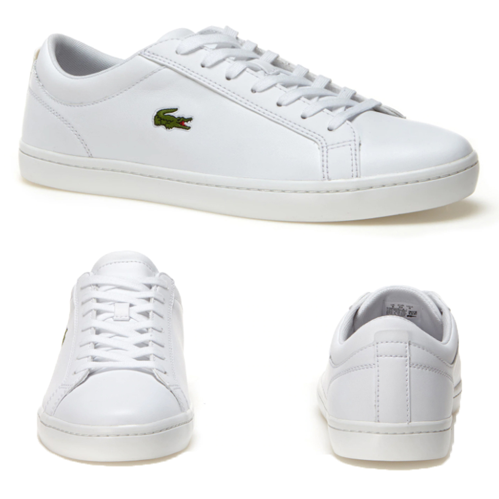 Lacoste Homme straightset Blanc Baskets 