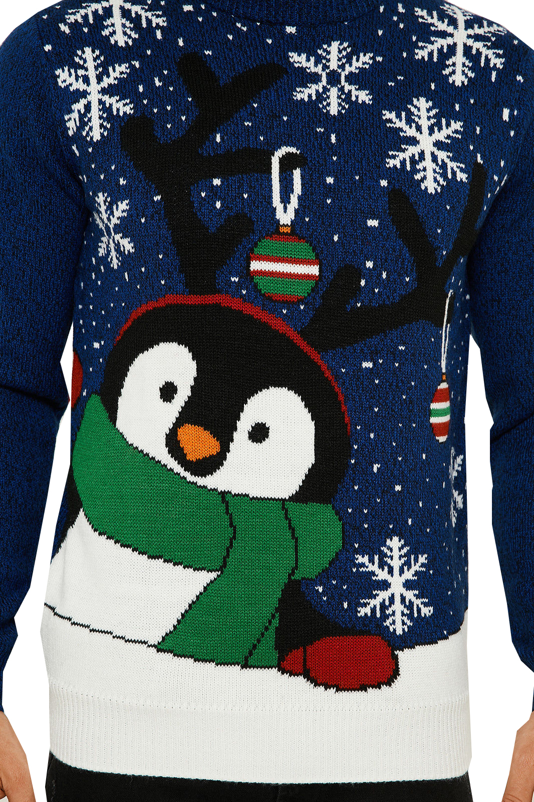 Threadbare Adults Festive Christmas Jumpers Novelty Xmas Thick Knitted ...