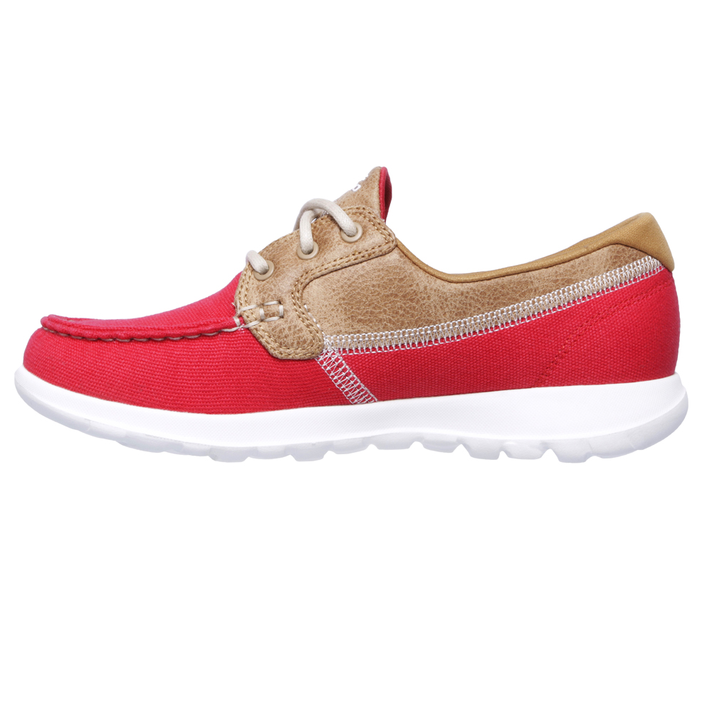 Skechers Damas Damas Damas isla o Coral Ir Caminar Lite calzado antideslizante en mocasines de cubierta de barco 87e747 Skechers Damas Damas Damas isla o Coral Ir Caminar Lite calzado antideslizante en mocasines de cubierta de barco 87e747