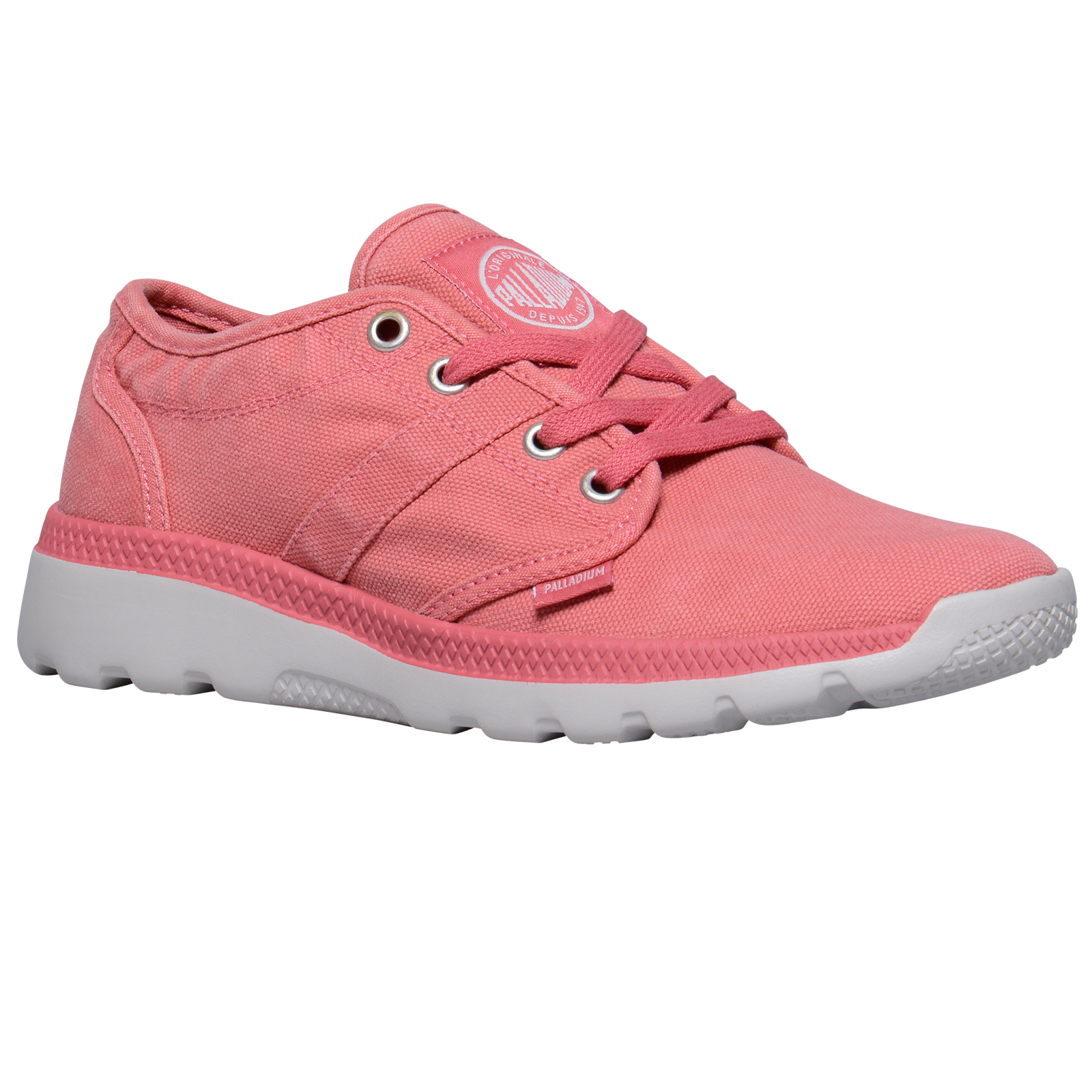 Palladium Womens Pallaville CVS Lace Up Shoe Ladies Soft Canvas