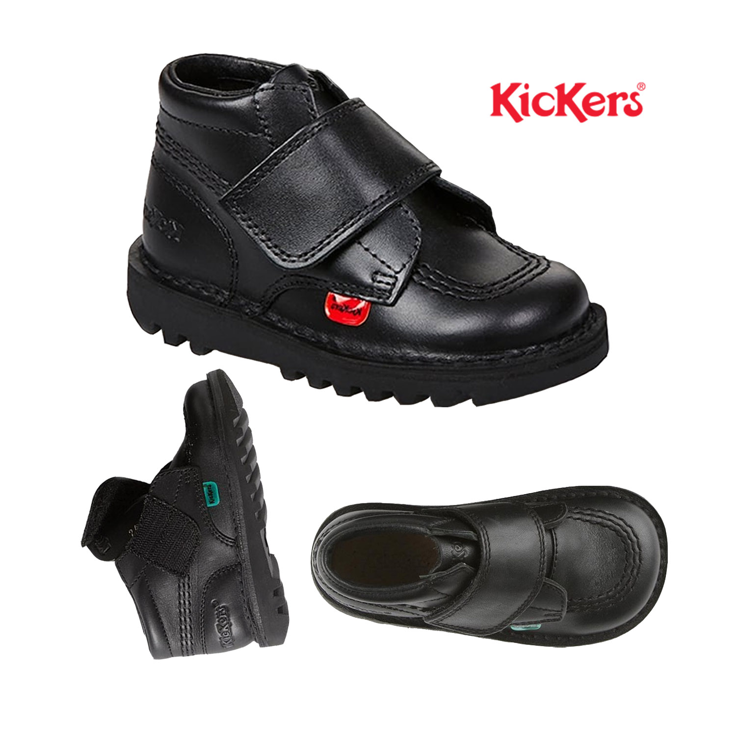 Kickers Junior Kick Kilo Core Black 