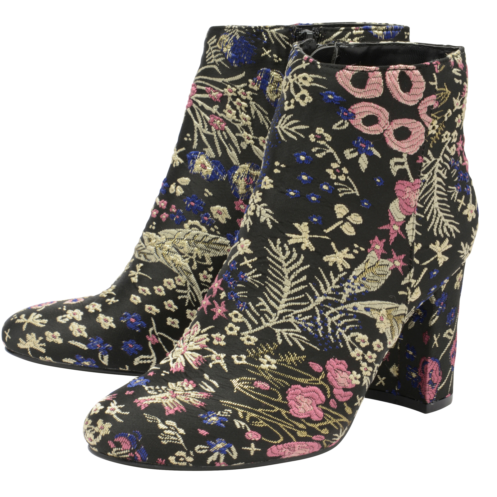 ladies floral boots