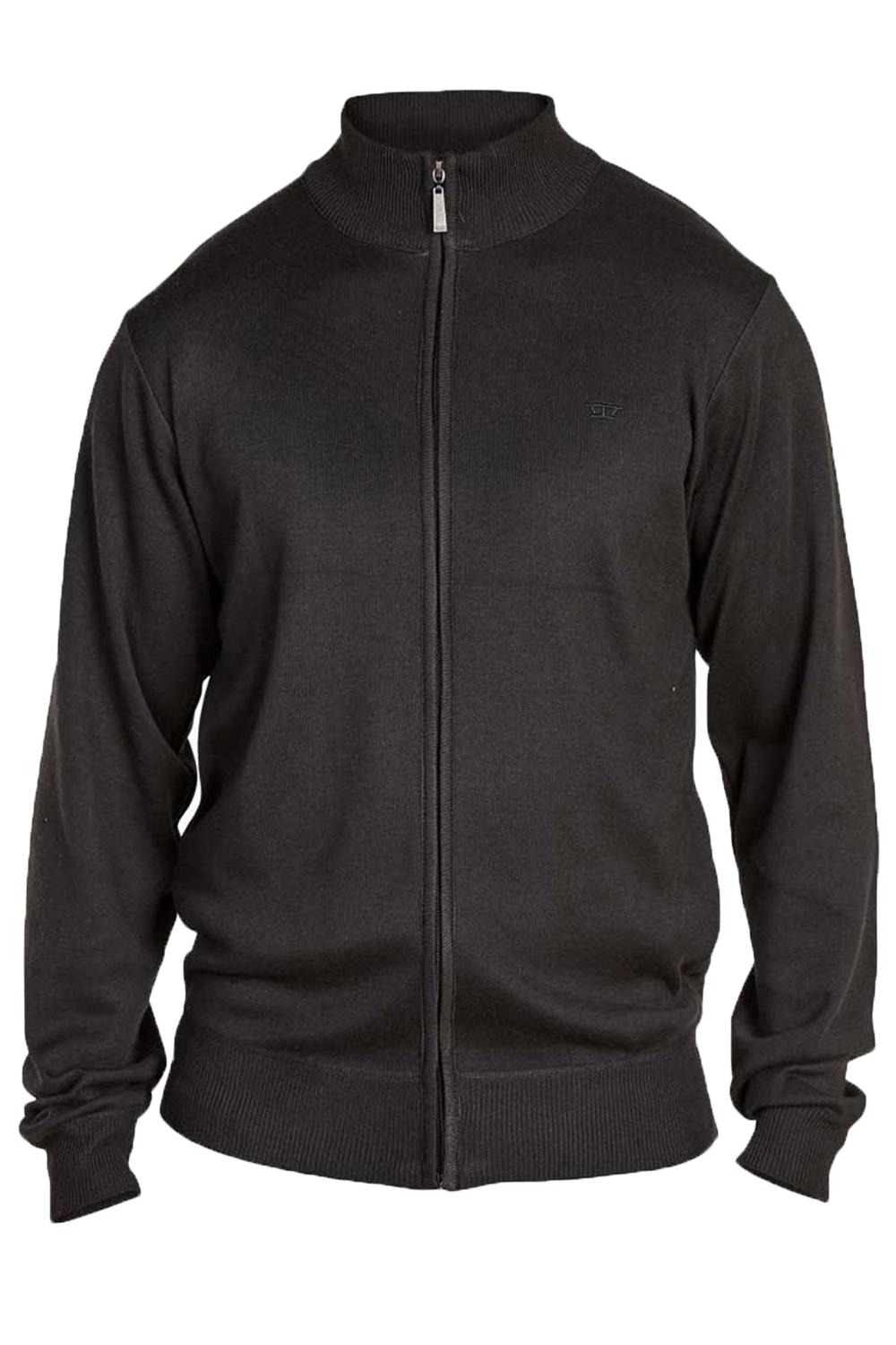 DUKE D555 da uomo Braxton BIG TALL ZIP completa interno in pile Giacca Maglione Invernale