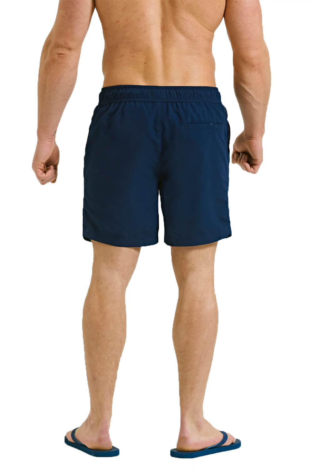 Mens Threadbare Swim Shorts Mesh Lined Knee Length Beach Board Swimming