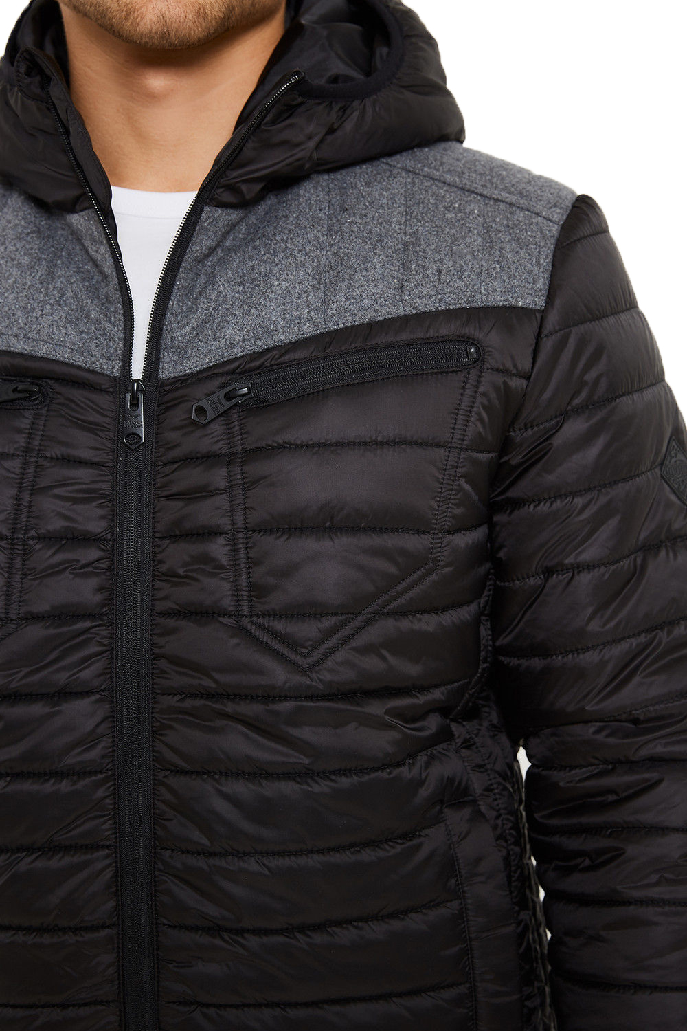 threadbare padded jacket