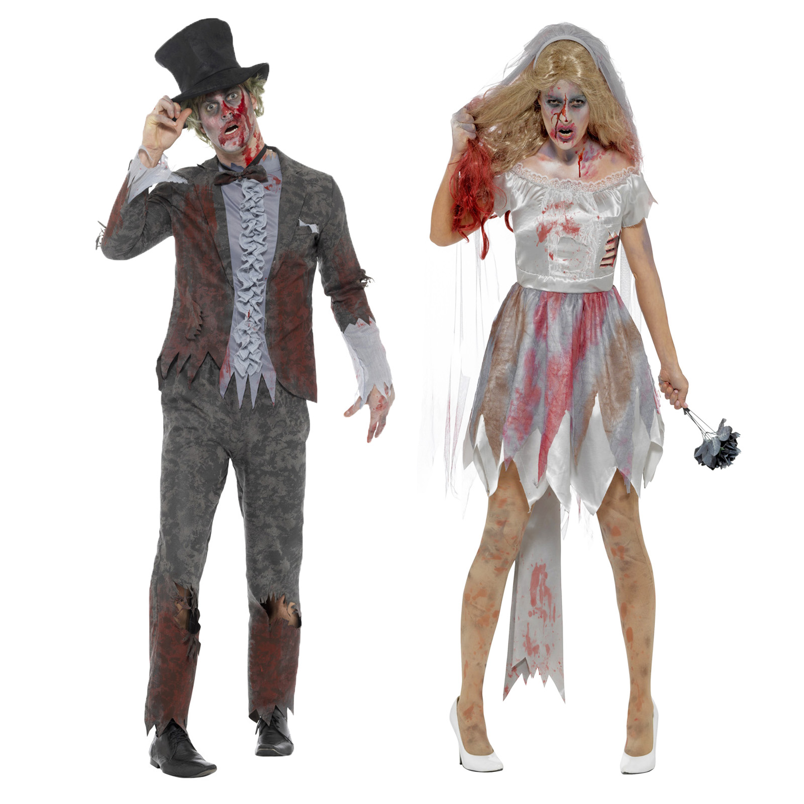 Mens Deluxe Zombie Halloween Costume