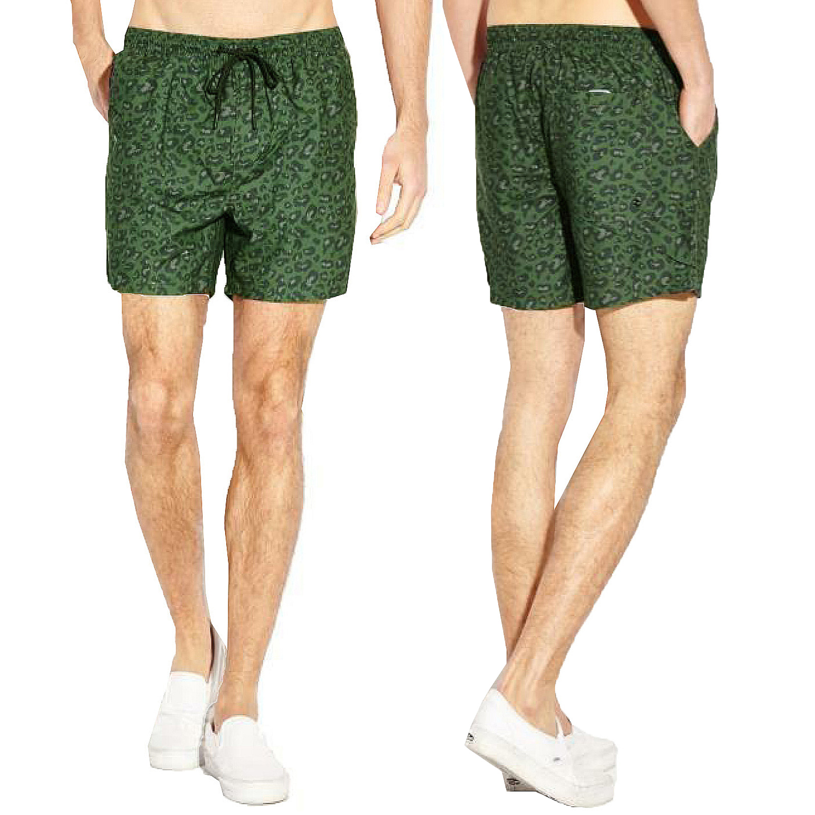 mens cheetah swim trunks