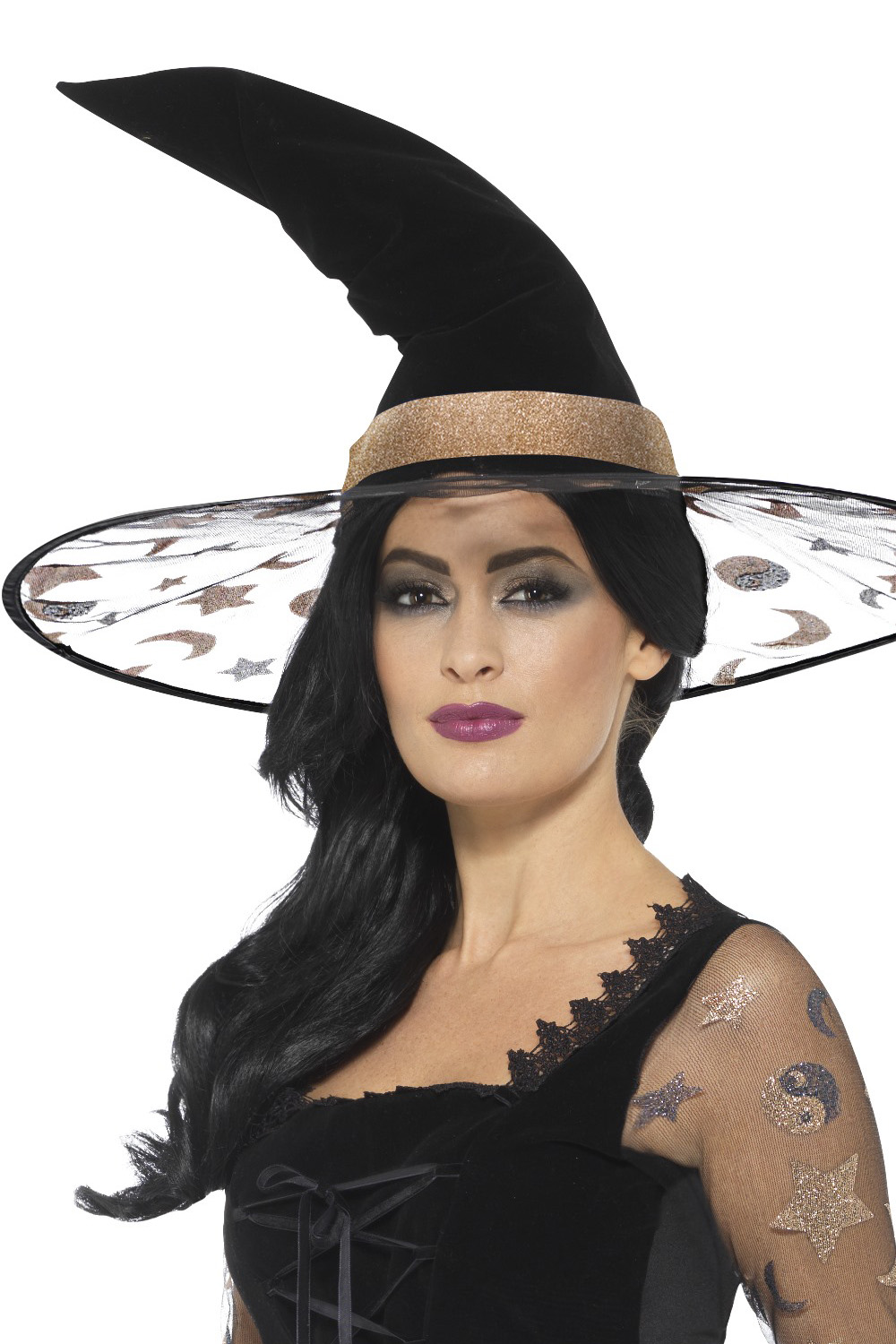Smiffys Womens Witch Costumes /& Accessories Ladies Halloween Fancy Dress Outfits