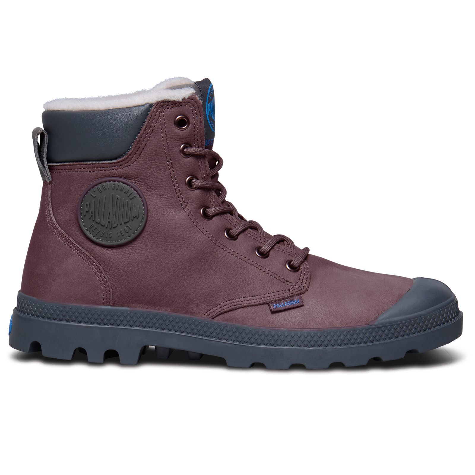palladium wool lined boots