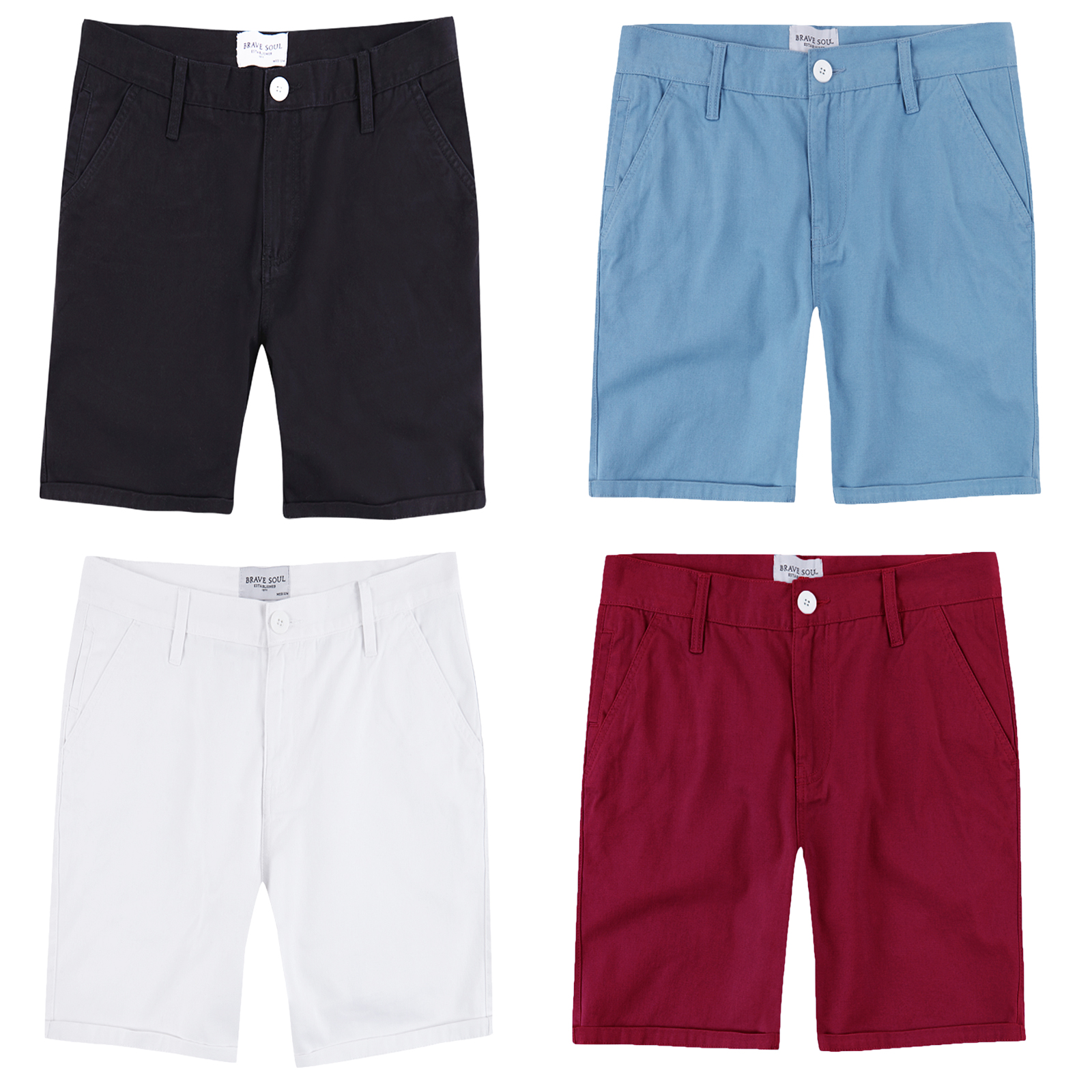 brave soul chino shorts