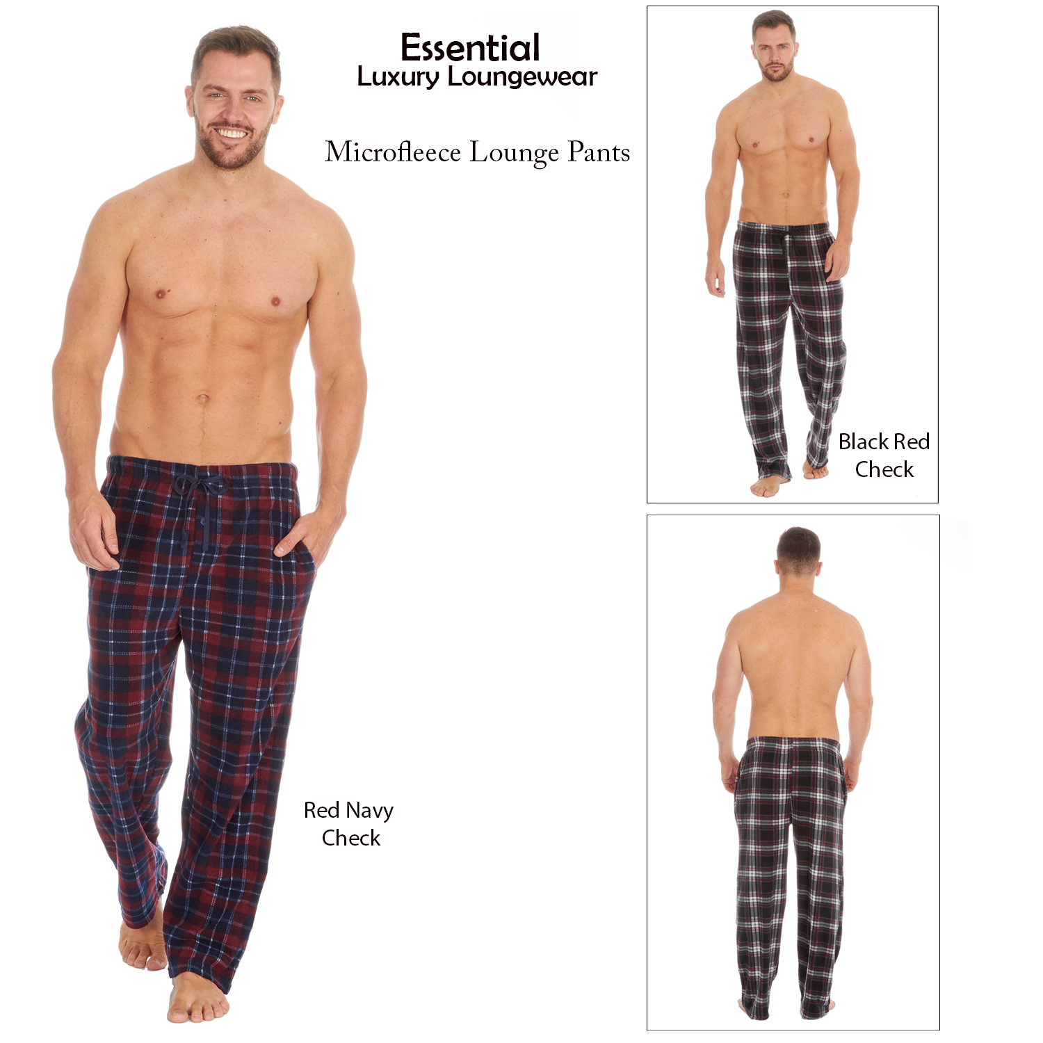 Mens tartan loungewear Clearance