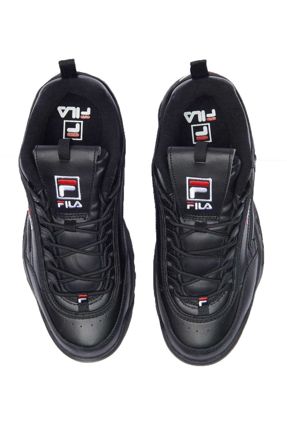 fila disruptor faux leather