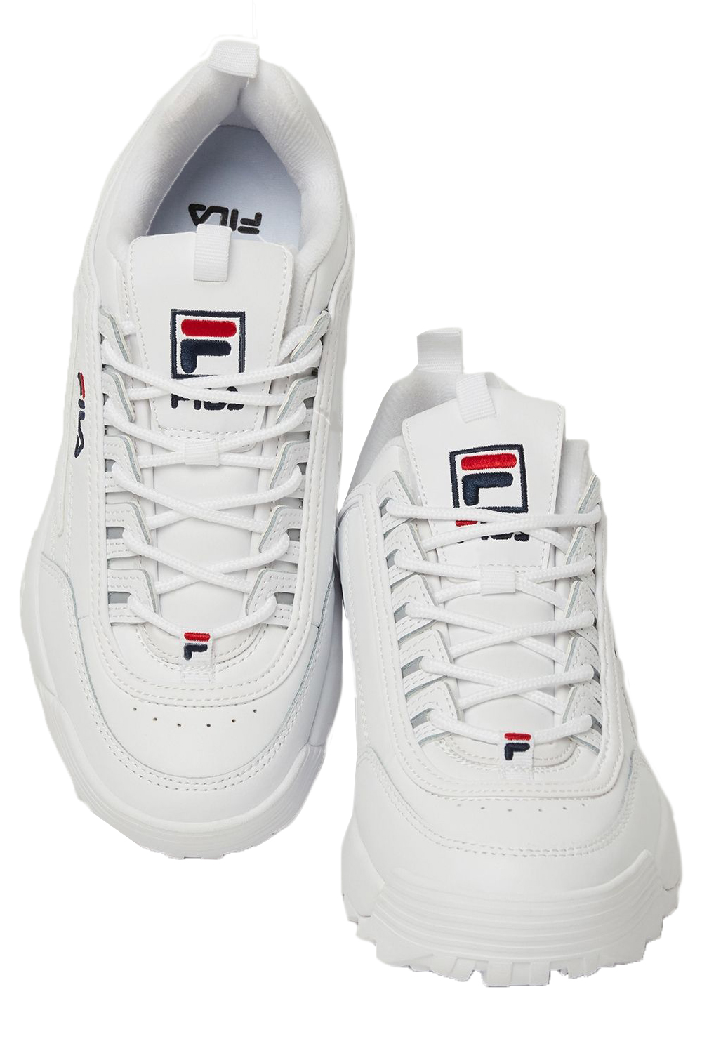 ladies chunky fila trainers