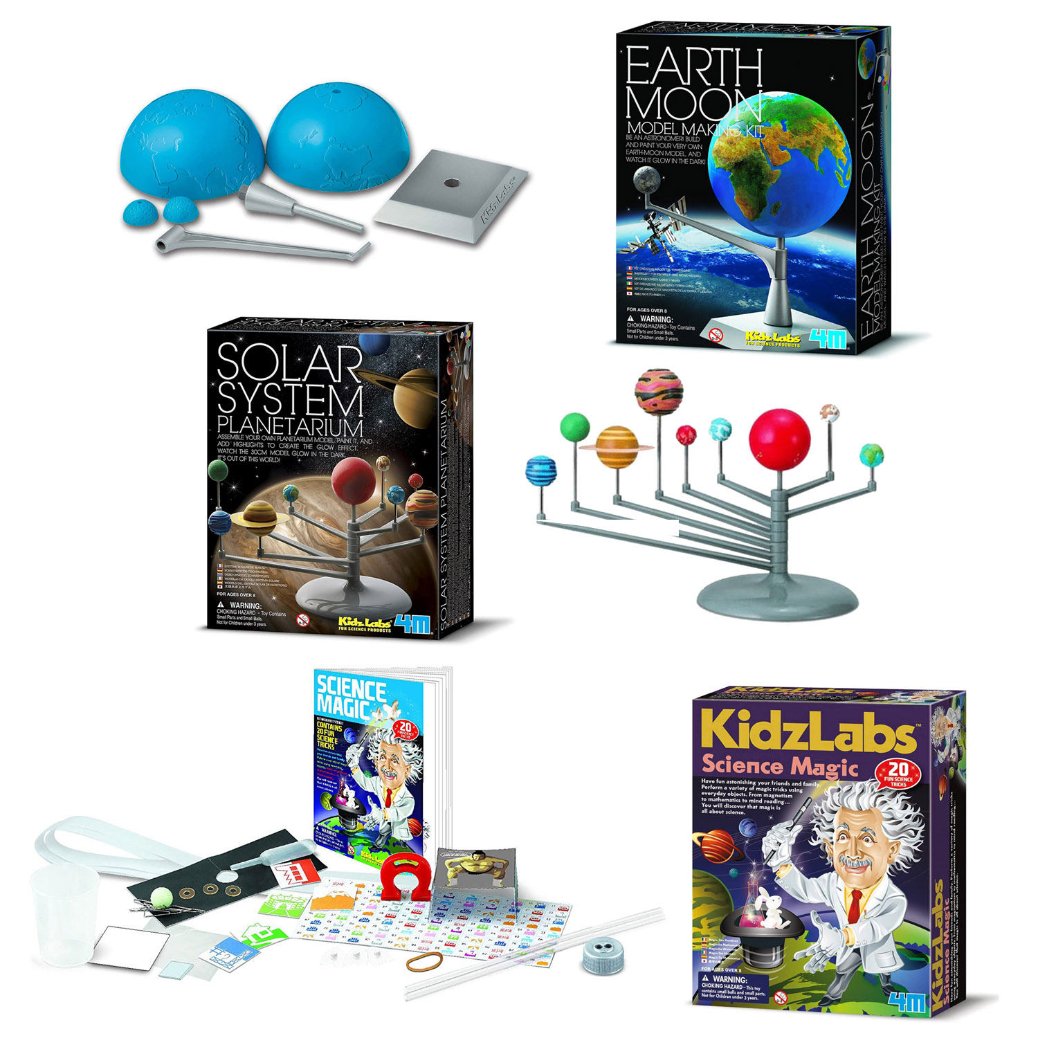 4m kidz labs solar system planetarium model