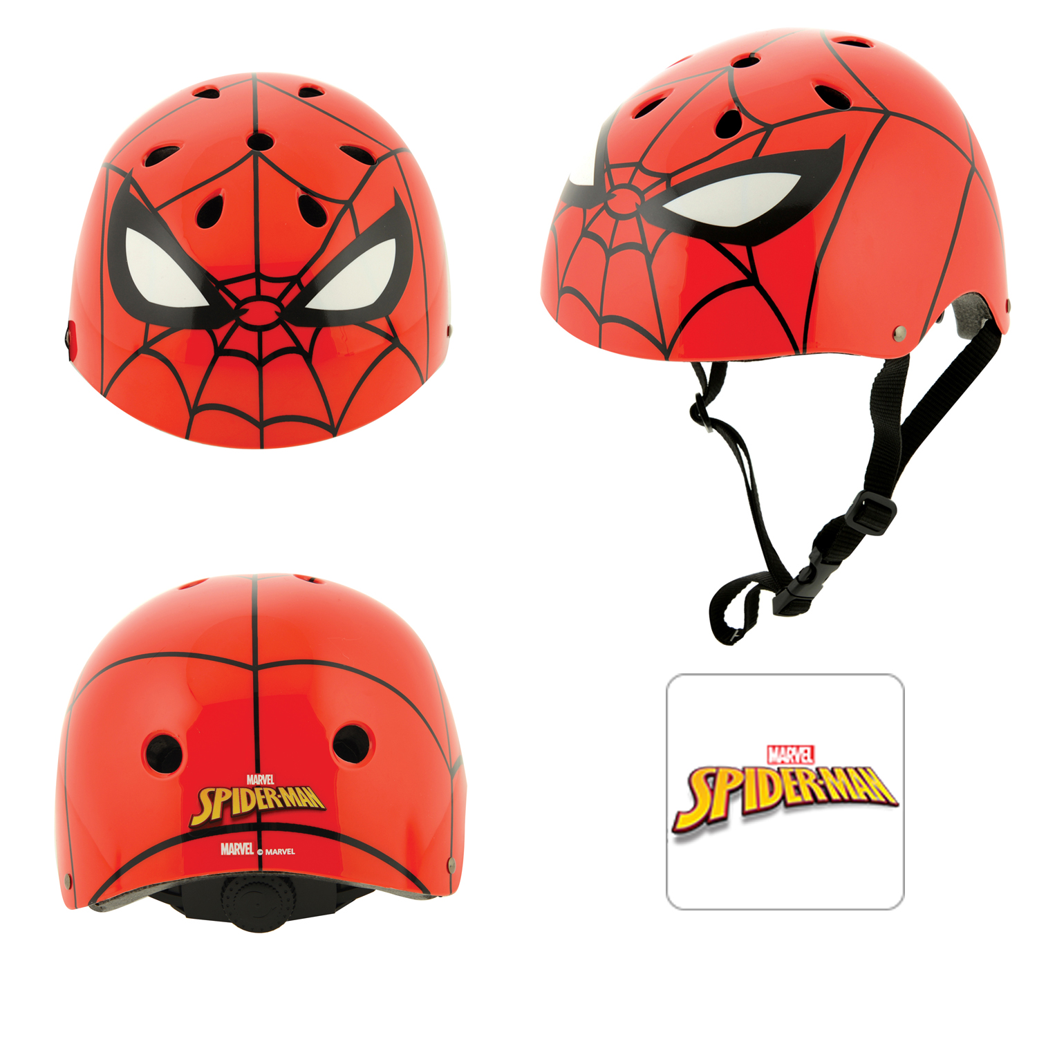 spiderman kids helmet