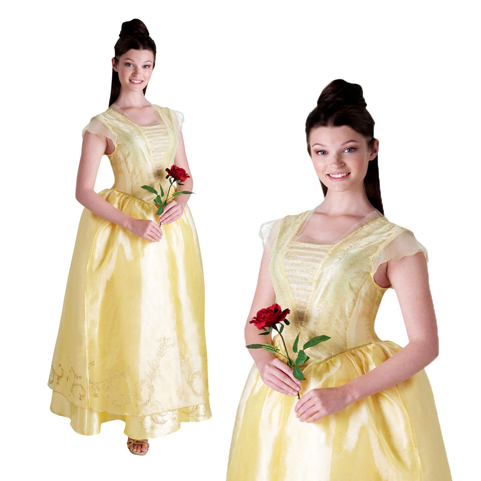 Rubies Damen Disney Die Schöne und das Biest Deluxe Belle Realfilm DamenKostüm eBay