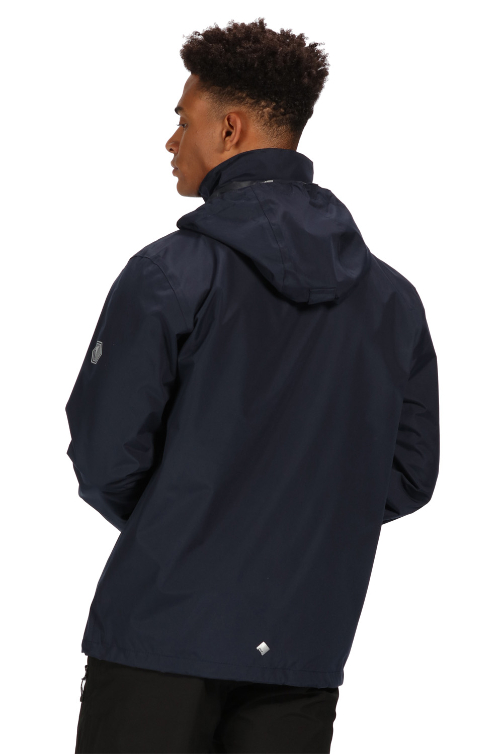 opaca pioggia scuro blu Hydrafort a Regatta Giacca Cappuccio da cappuccio uomo antivento anti impermeabile zxZawqCt