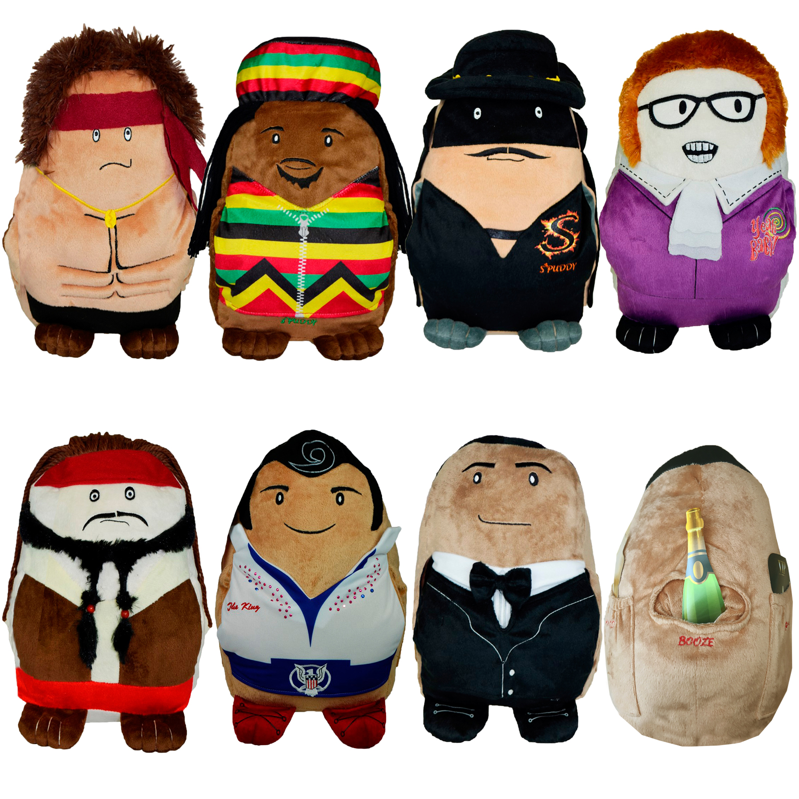 Spuddy Novelty Movie Icons Couch Potato New Remote Snack Holder