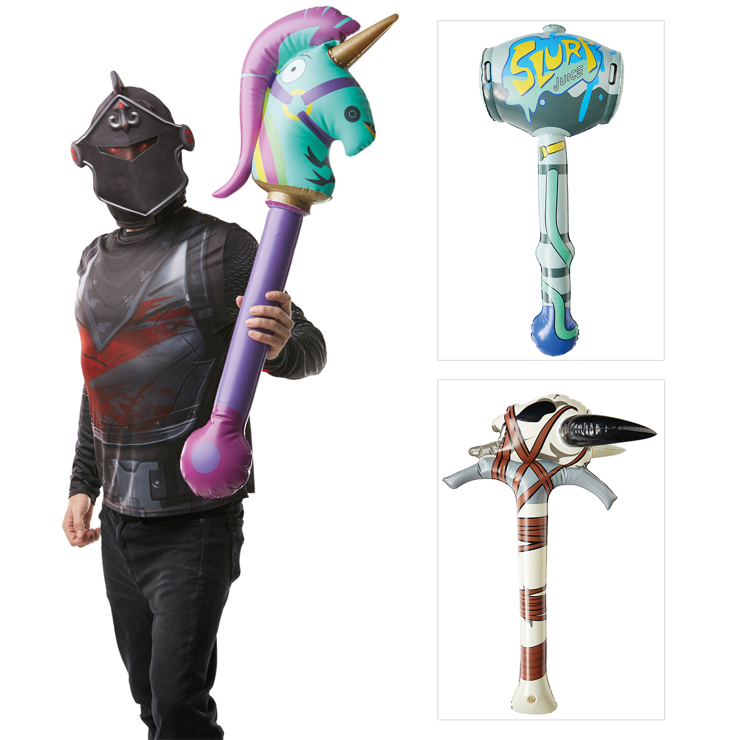 Rubies Official Fortnite Inflatable Pickaxes Fancy Dress Video Game Accessory Ebay
