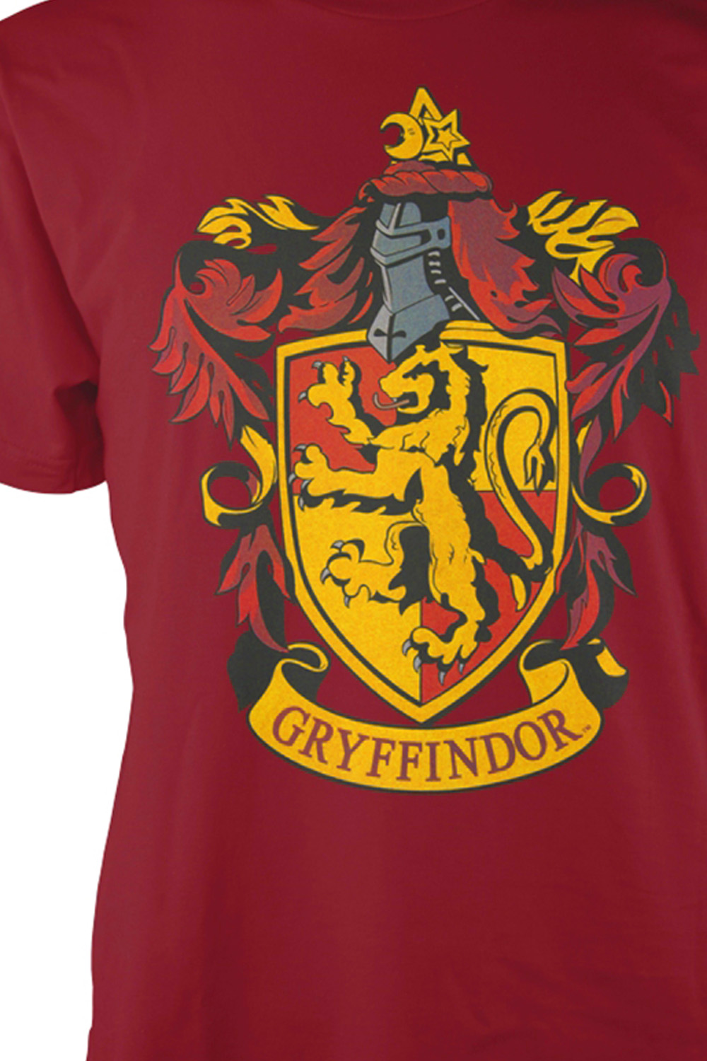 Harry Potter Official Licensed Mens Hogwarts Gryffindor House Print T-Shirt Top