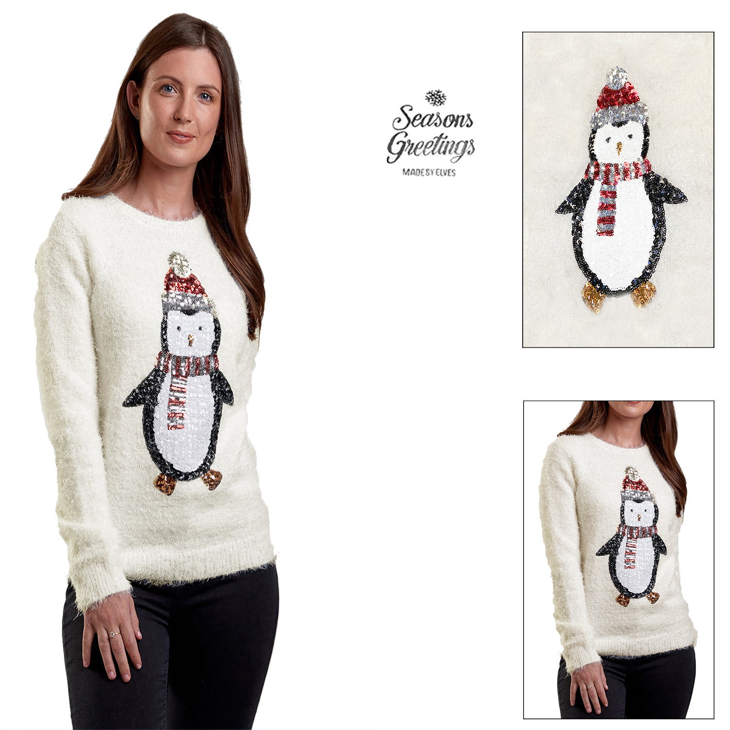 christmas jumpers ebay ladies