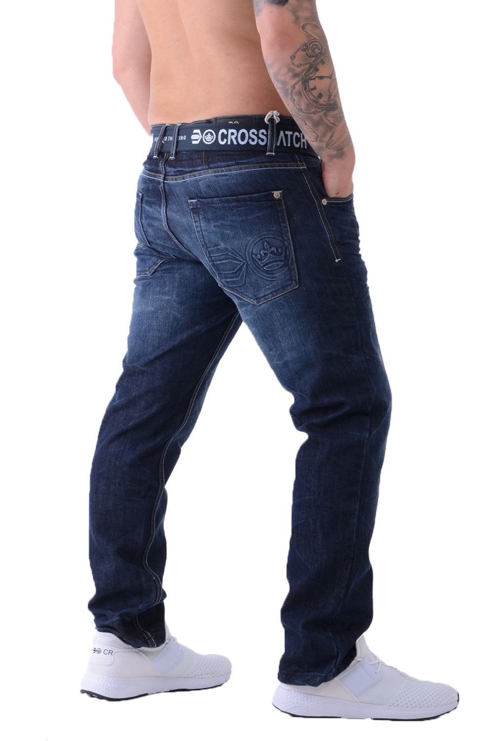 crosshatch cargo jeans