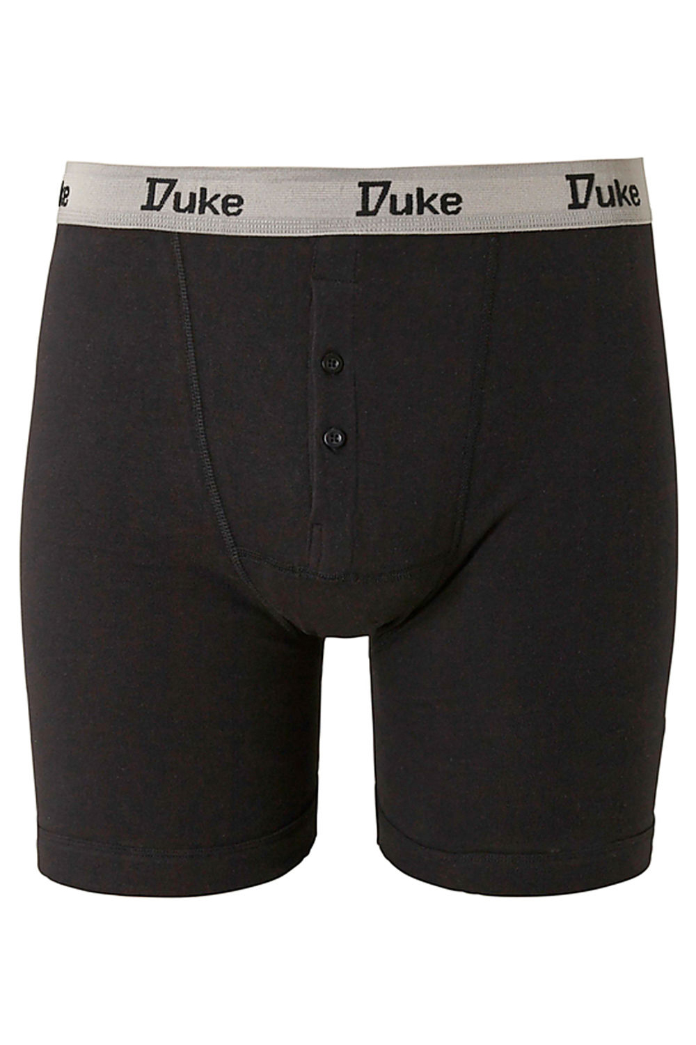 Duke London Mens 3 Pack Cotton Boxer Shorts Button Fly Underwear Trunks ...