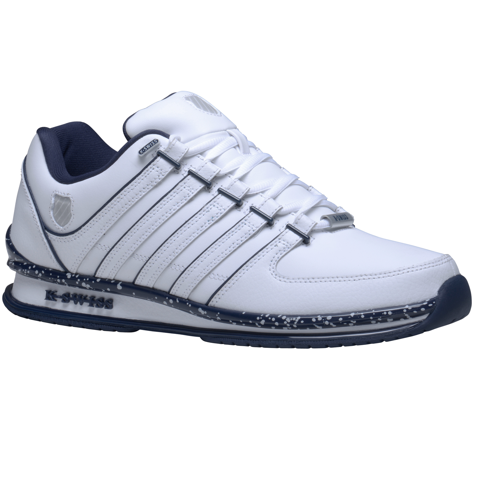 K-Swiss Rinzler SP Mens White Blue Trainer Limited Edition Lace Up ...