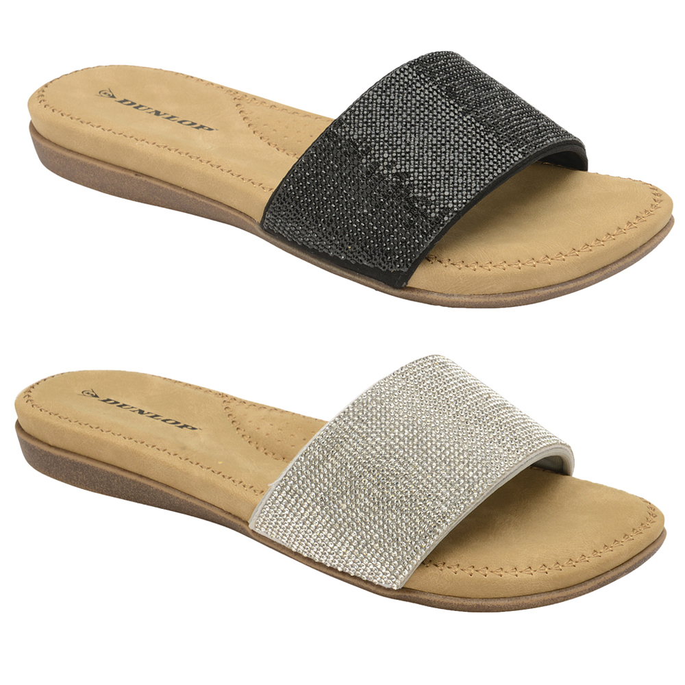 ladies cushioned flip flops