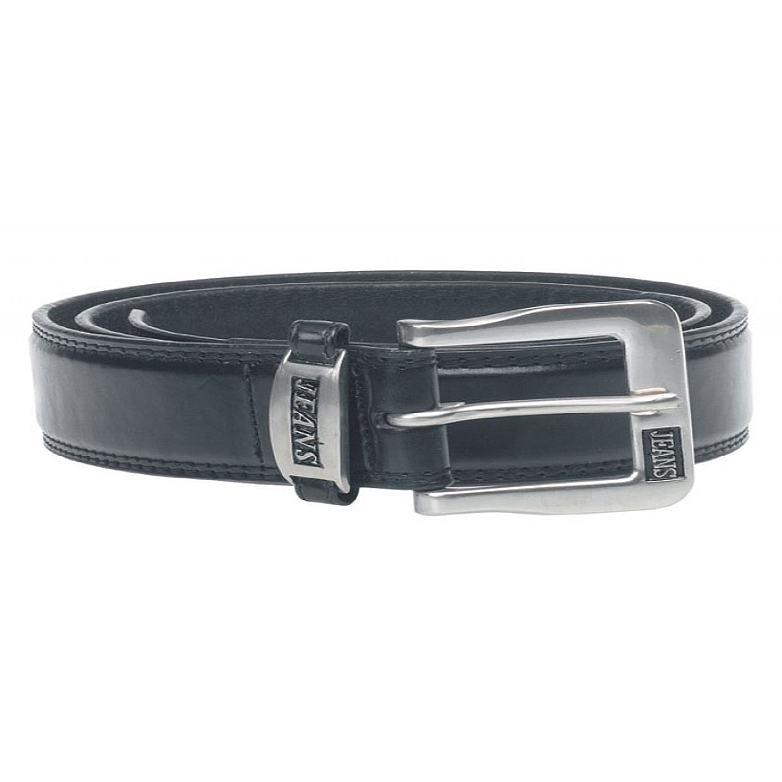 D555 Kingsize Mens Xtenda Belt Bonded Leather With Elastic Insert Metal Buckle