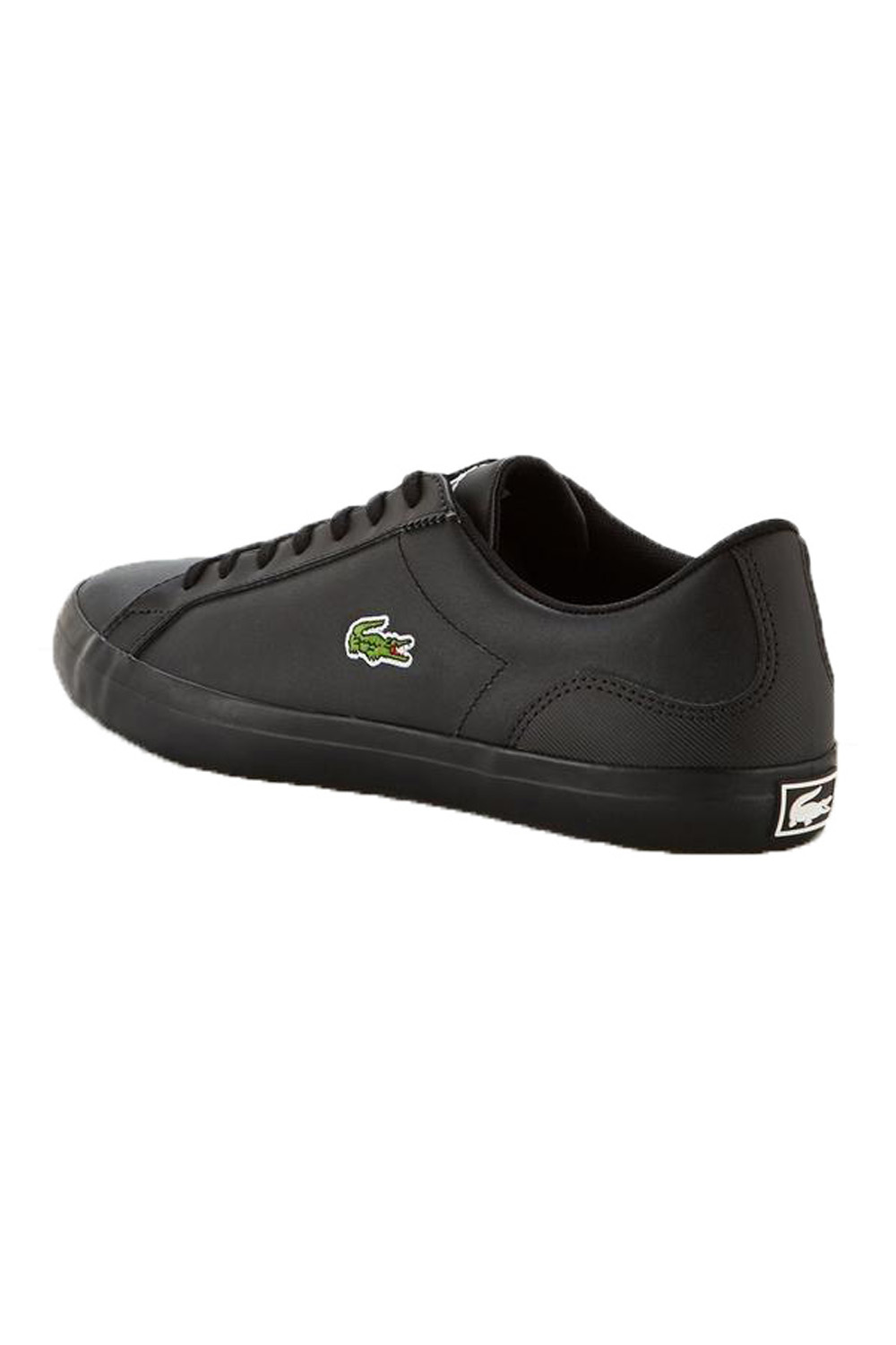 lacoste lerond leather trainers