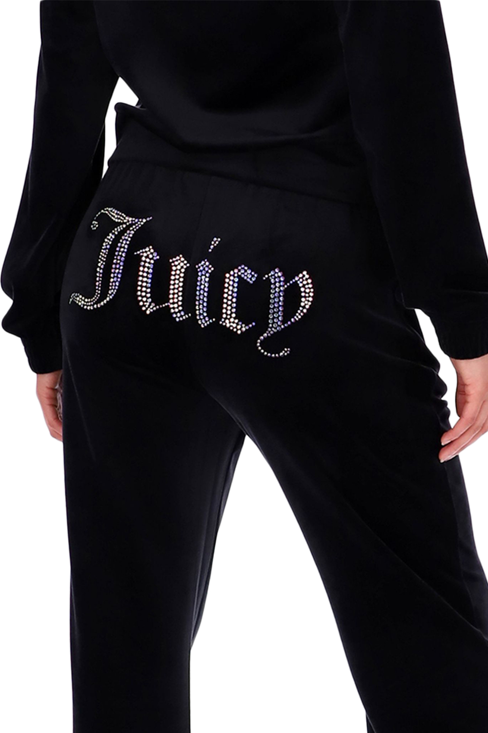 juicy couture tina velour track pants