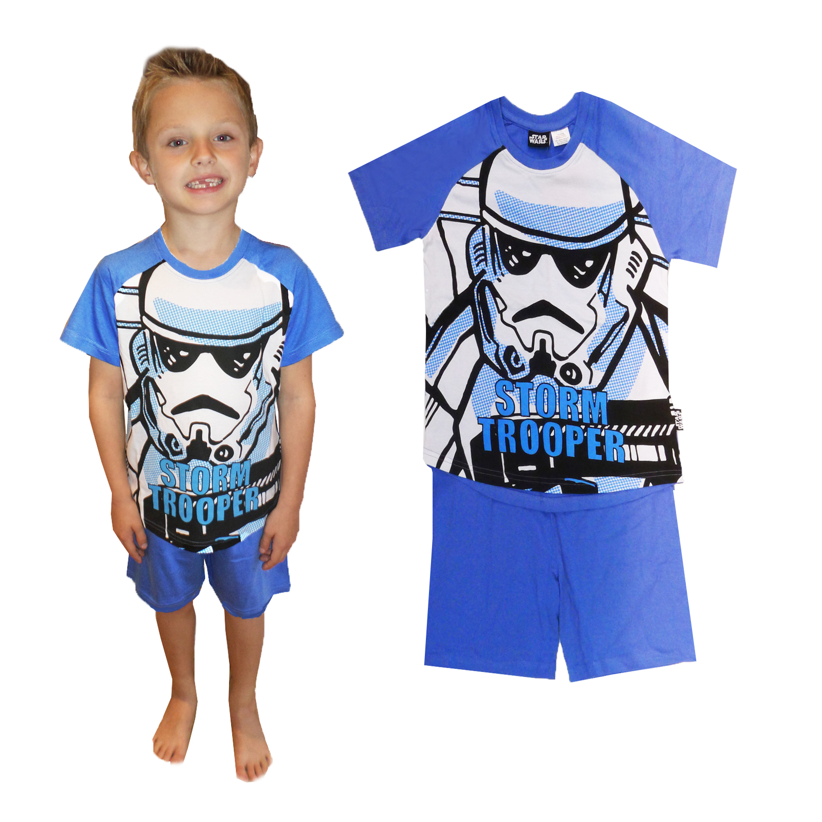 Star Wars PyjamasBoys Stormtrooper Pyjama SetKids Star Wars Short PJs
