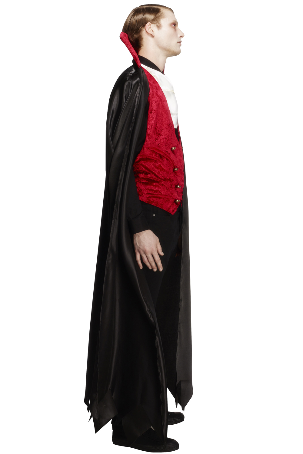 Smiffy's Mens Fever Vampire Gothic Dracula Halloween Fancy Dress ...