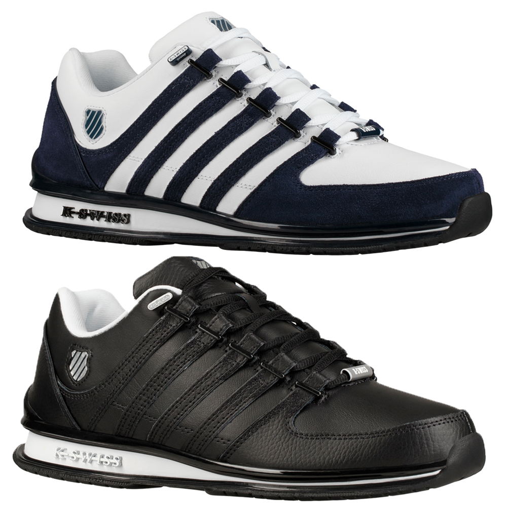 K-Swiss Mens Rinzler SP Trainers Casual Leather Classic Lace Up Low Top Shoes